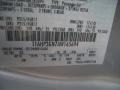 UX: Ingot Silver Metallic 2010 Ford Focus SES Sedan Color Code