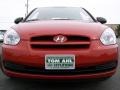 2008 Tango Red Hyundai Accent GS Coupe  photo #2