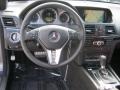 2012 Mercedes-Benz E Red/Black Interior Steering Wheel Photo