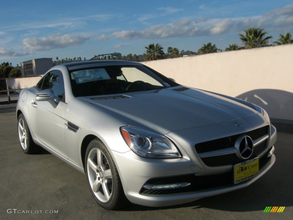 Iridium silver mercedes slk #2