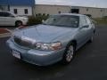 Light Ice Blue Metallic 2011 Lincoln Town Car Signature Limited