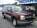 2003 Dark Carmine Red Metallic Chevrolet Silverado 1500 LS Regular Cab 4x4  photo #2