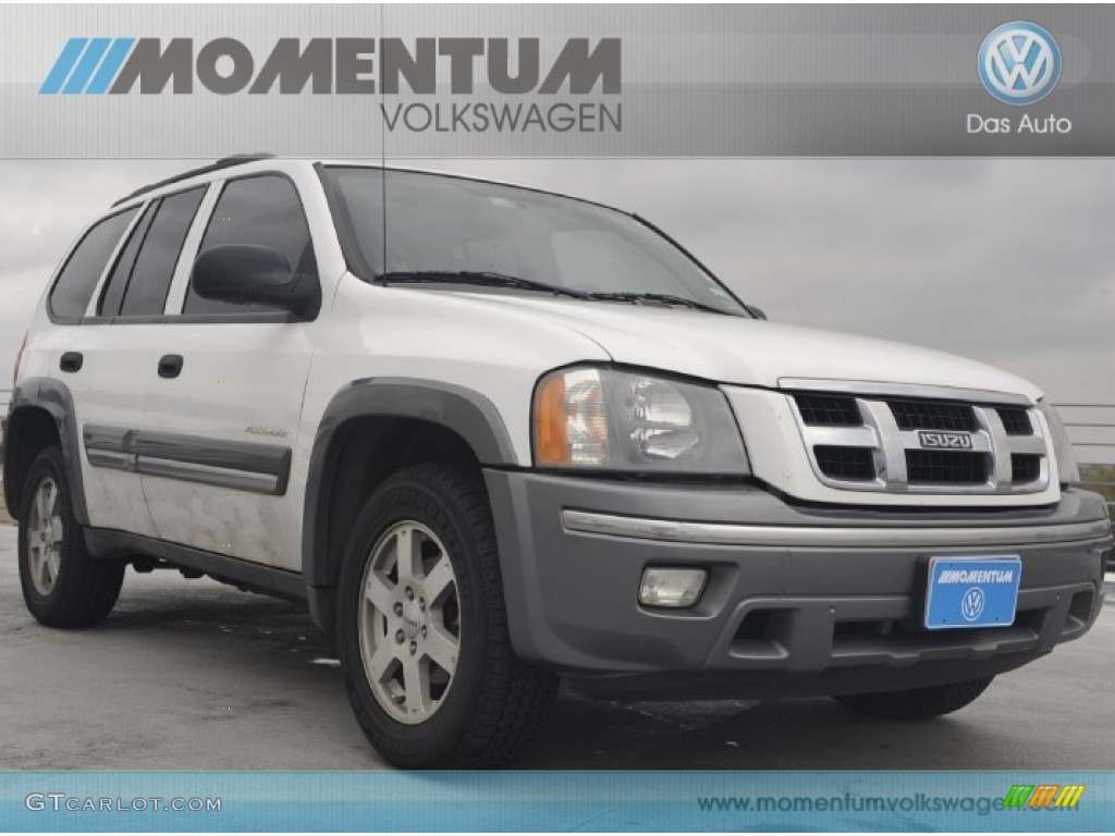 2004 Ascender S - Arctic White / Pewter photo #1