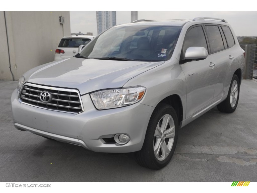 2010 Highlander Limited - Classic Silver Metallic / Ash photo #3