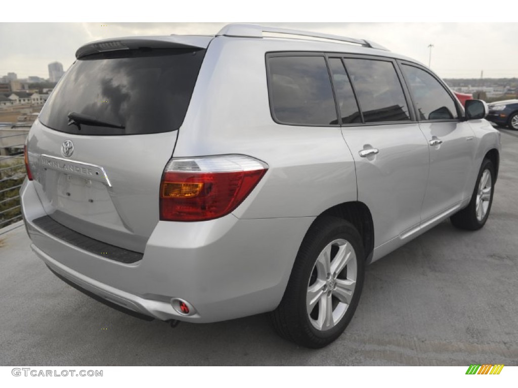 2010 Highlander Limited - Classic Silver Metallic / Ash photo #5