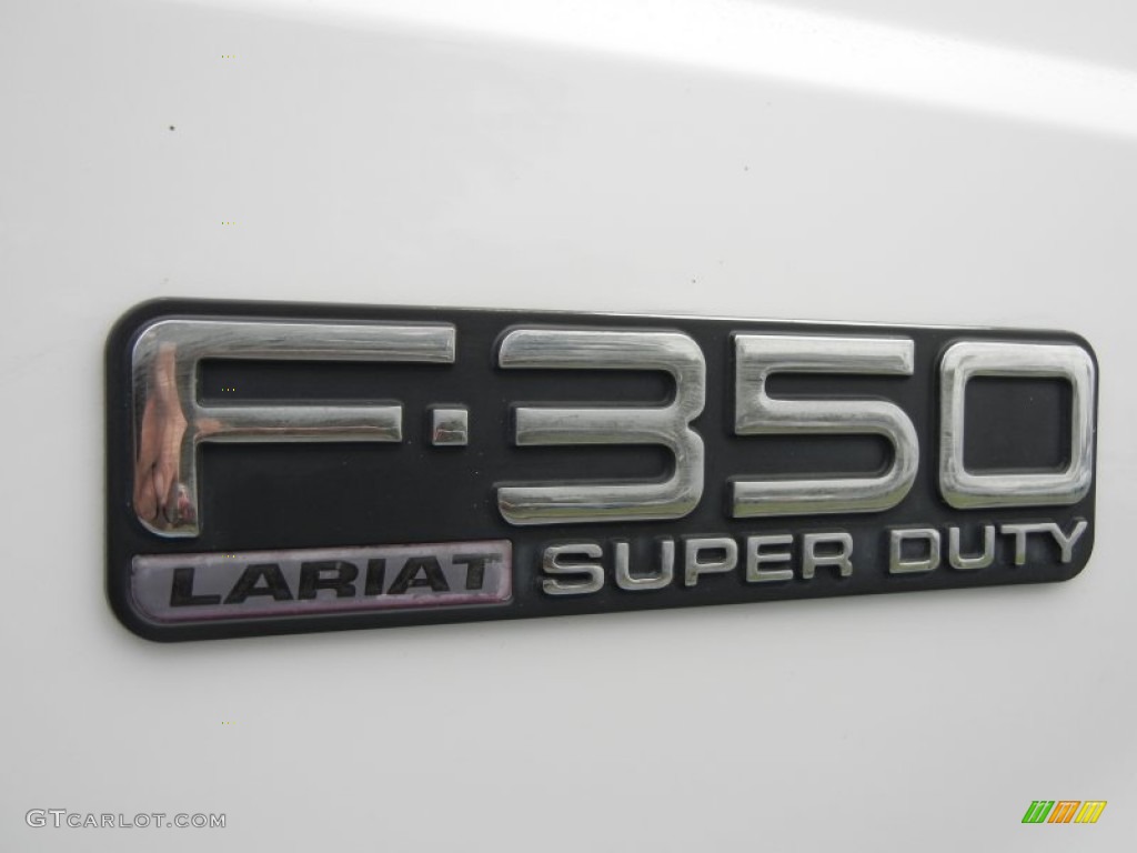 2002 Ford F350 Super Duty Lariat Crew Cab Dually Marks and Logos Photos