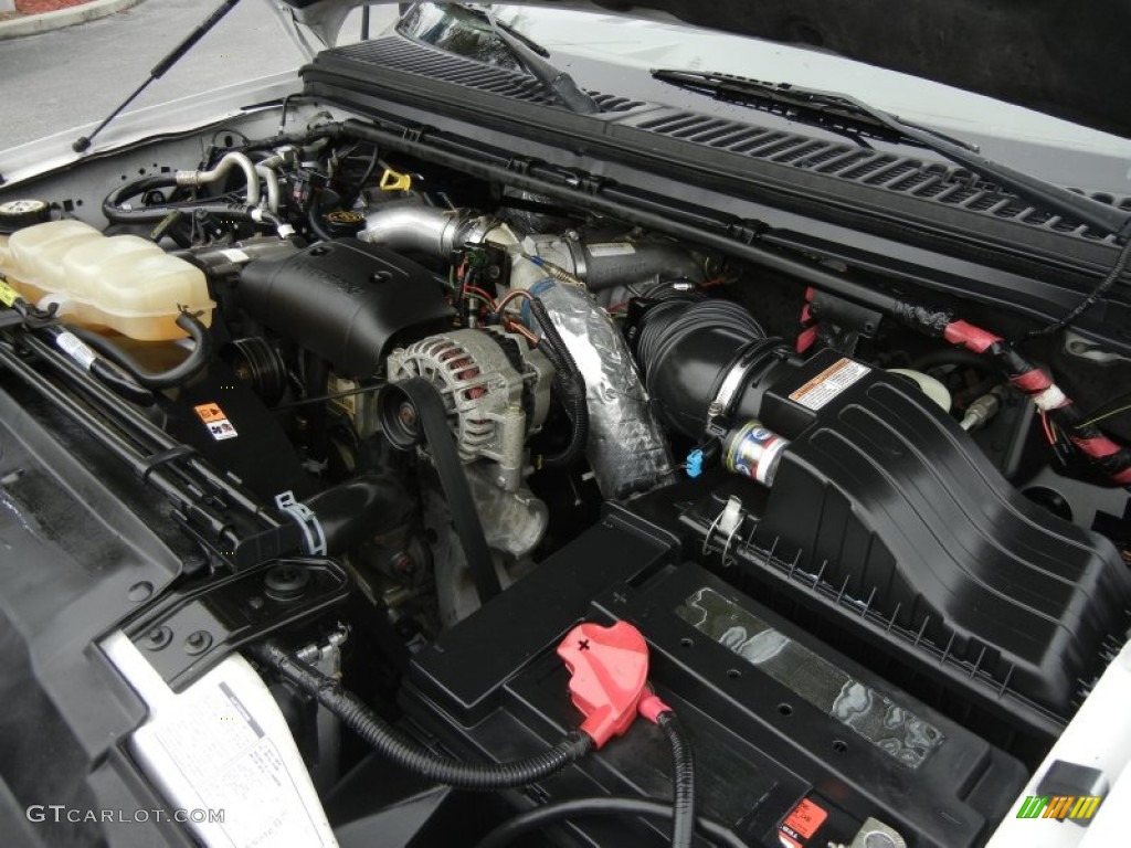 2002 Ford F350 Super Duty Lariat Crew Cab Dually Engine Photos