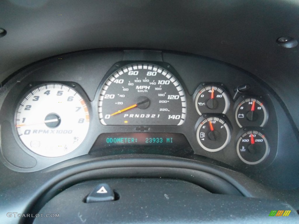 2009 Chevrolet TrailBlazer SS AWD Gauges Photo #61718406