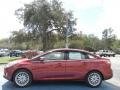 2012 Red Candy Metallic Ford Focus SEL Sedan  photo #2