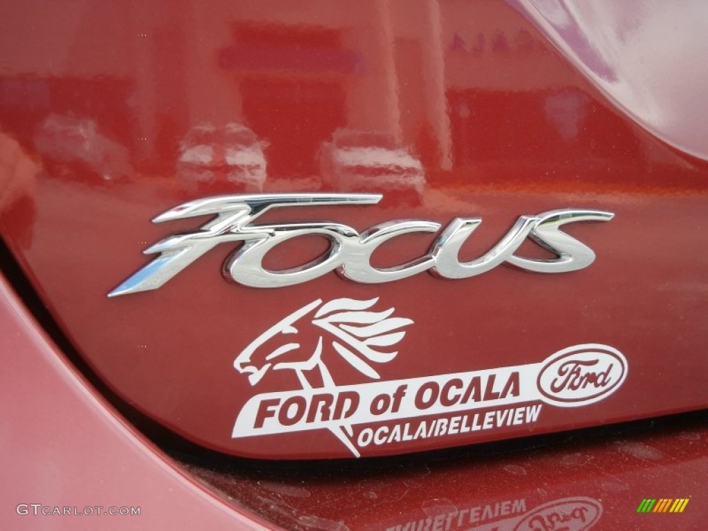 2012 Focus SEL Sedan - Red Candy Metallic / Stone photo #4
