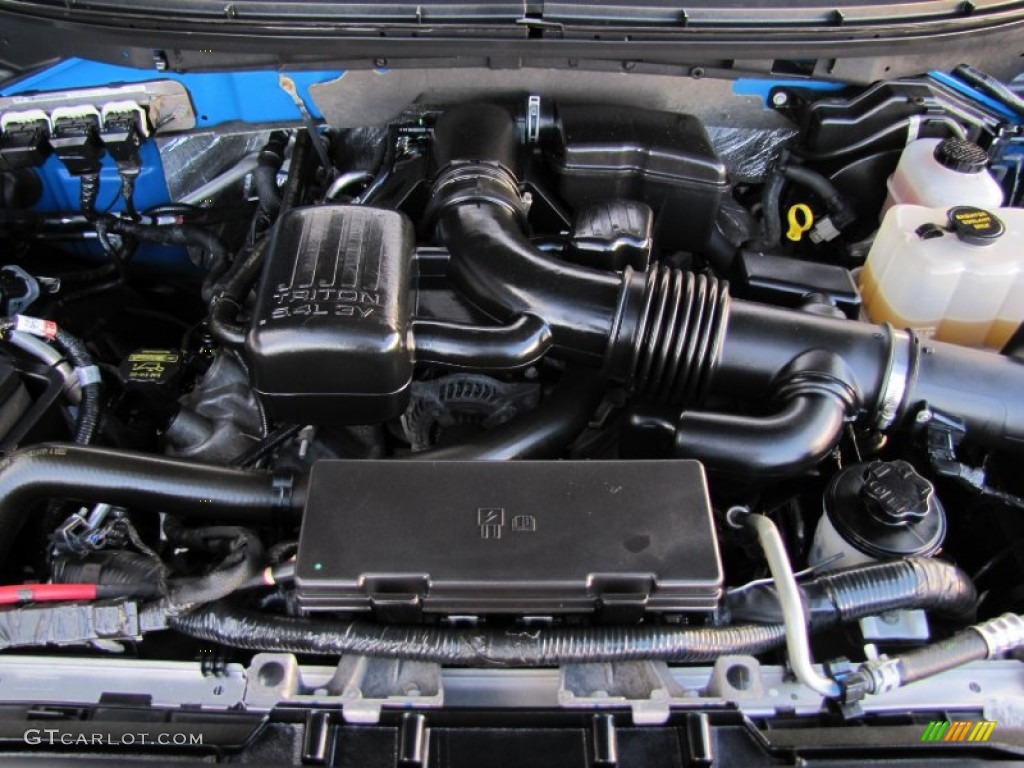 2010 Ford F150 FX4 SuperCab 4x4 5.4 Liter Flex-Fuel SOHC 24-Valve VVT Triton V8 Engine Photo #61718901
