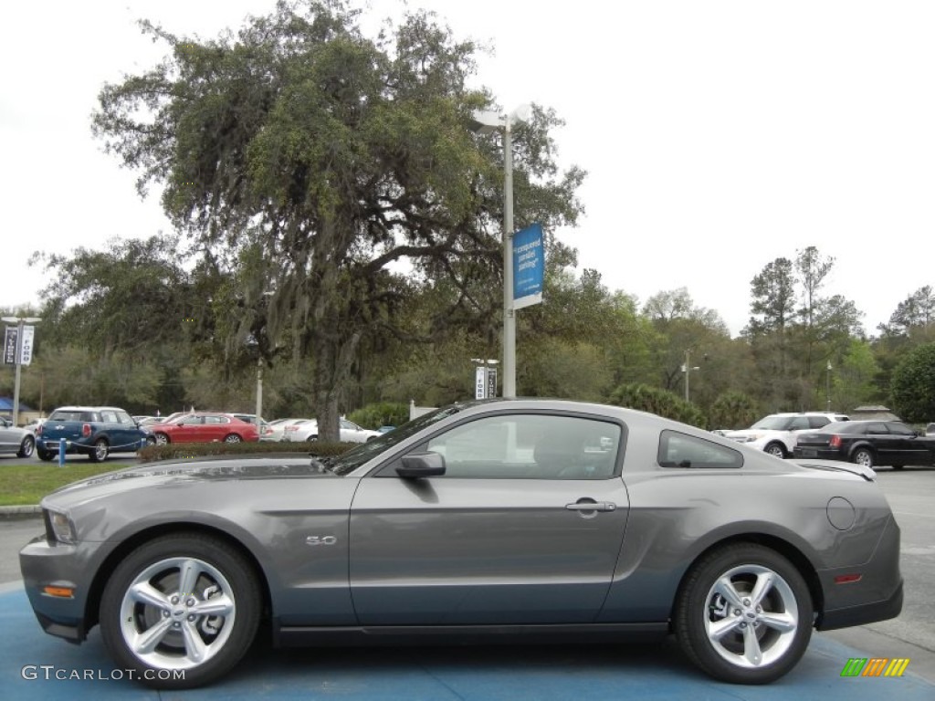 Sterling Gray Metallic 2012 Ford Mustang GT Premium Coupe Exterior Photo #61718919