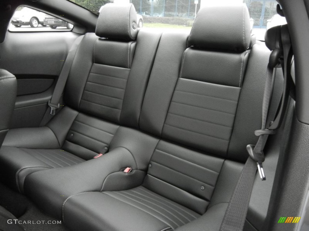 Charcoal Black Interior 2012 Ford Mustang GT Premium Coupe Photo #61718958