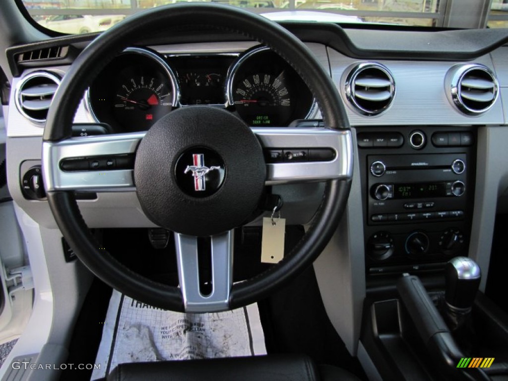 2008 Ford Mustang GT/CS California Special Coupe Charcoal Black/Dove Dashboard Photo #61718991