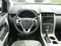 2012 White Platinum Metallic Tri-Coat Ford Edge SEL EcoBoost  photo #7