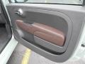 Sport Tessuto Marrone/Nero (Brown/Black) Door Panel Photo for 2012 Fiat 500 #61719228