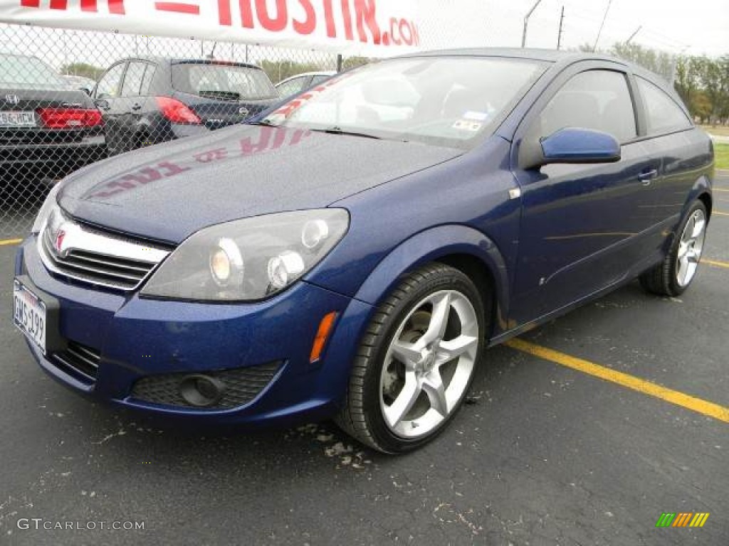 2008 Astra XR Coupe - Twilight Blue / Charcoal photo #2