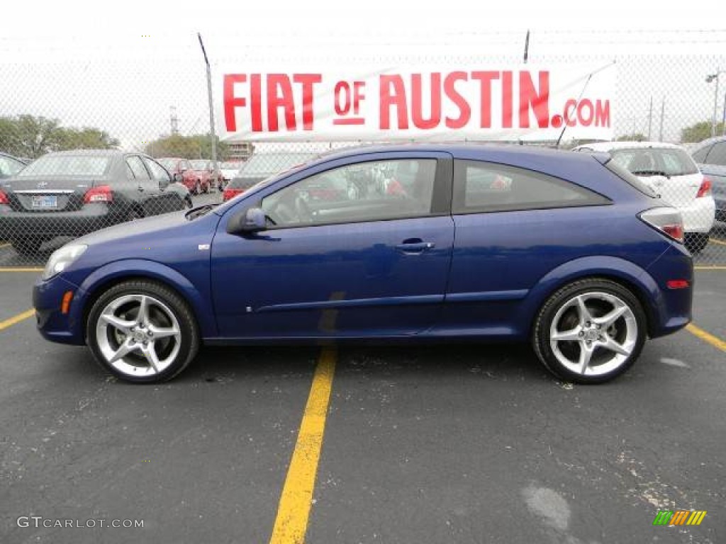 2008 Astra XR Coupe - Twilight Blue / Charcoal photo #3