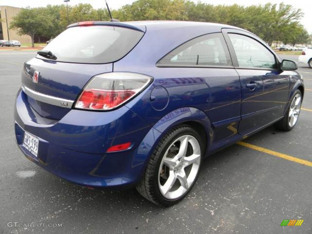 2008 Astra XR Coupe - Twilight Blue / Charcoal photo #5
