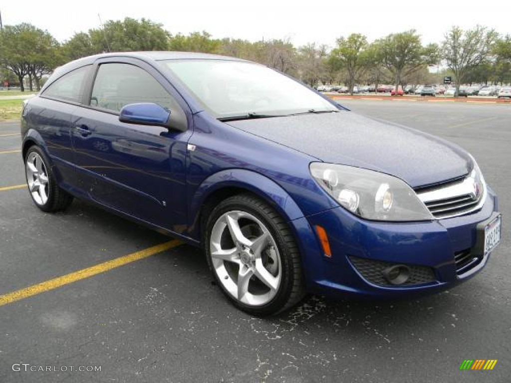 2008 Astra XR Coupe - Twilight Blue / Charcoal photo #6