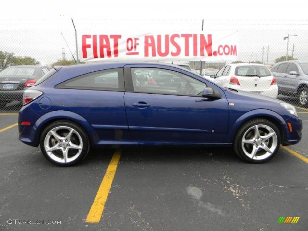 2008 Astra XR Coupe - Twilight Blue / Charcoal photo #7
