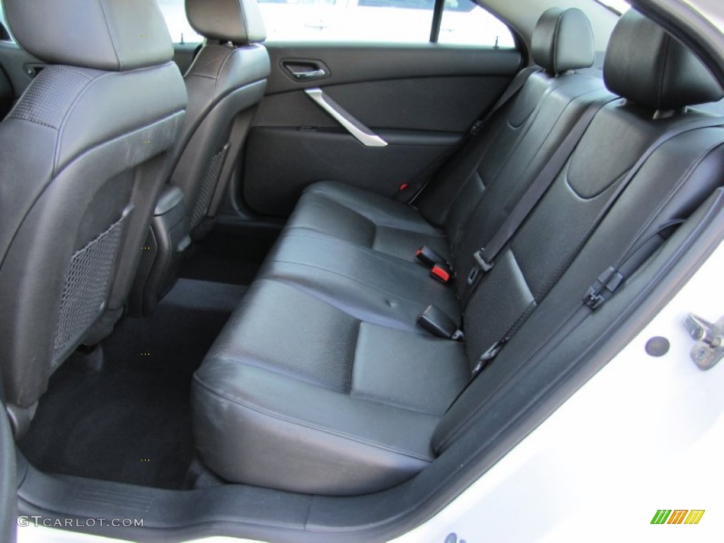 Ebony Interior 2010 Pontiac G6 GT Sedan Photo #61719738