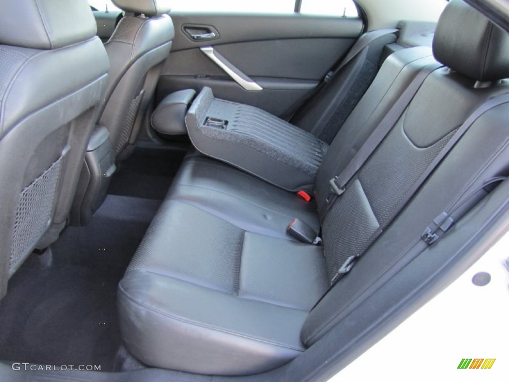 Ebony Interior 2010 Pontiac G6 GT Sedan Photo #61719744
