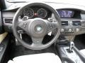 Cream Beige Steering Wheel Photo for 2010 BMW 5 Series #61719750