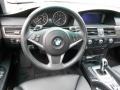 Black Steering Wheel Photo for 2009 BMW 5 Series #61720293