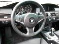 Black Steering Wheel Photo for 2009 BMW 5 Series #61720361