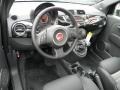 2012 Nero (Black) Fiat 500 Sport  photo #7
