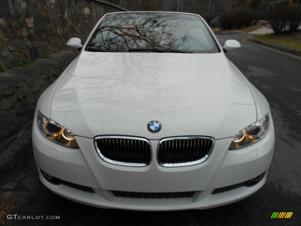 2009 3 Series 335i Convertible - Alpine White / Saddle Brown Dakota Leather photo #13