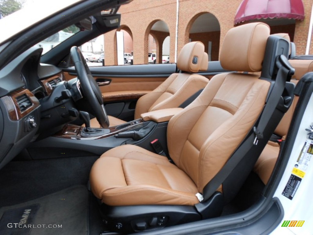 2009 3 Series 335i Convertible - Alpine White / Saddle Brown Dakota Leather photo #21