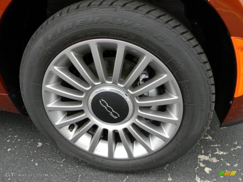 2012 Fiat 500 Lounge Wheel Photo #61720818