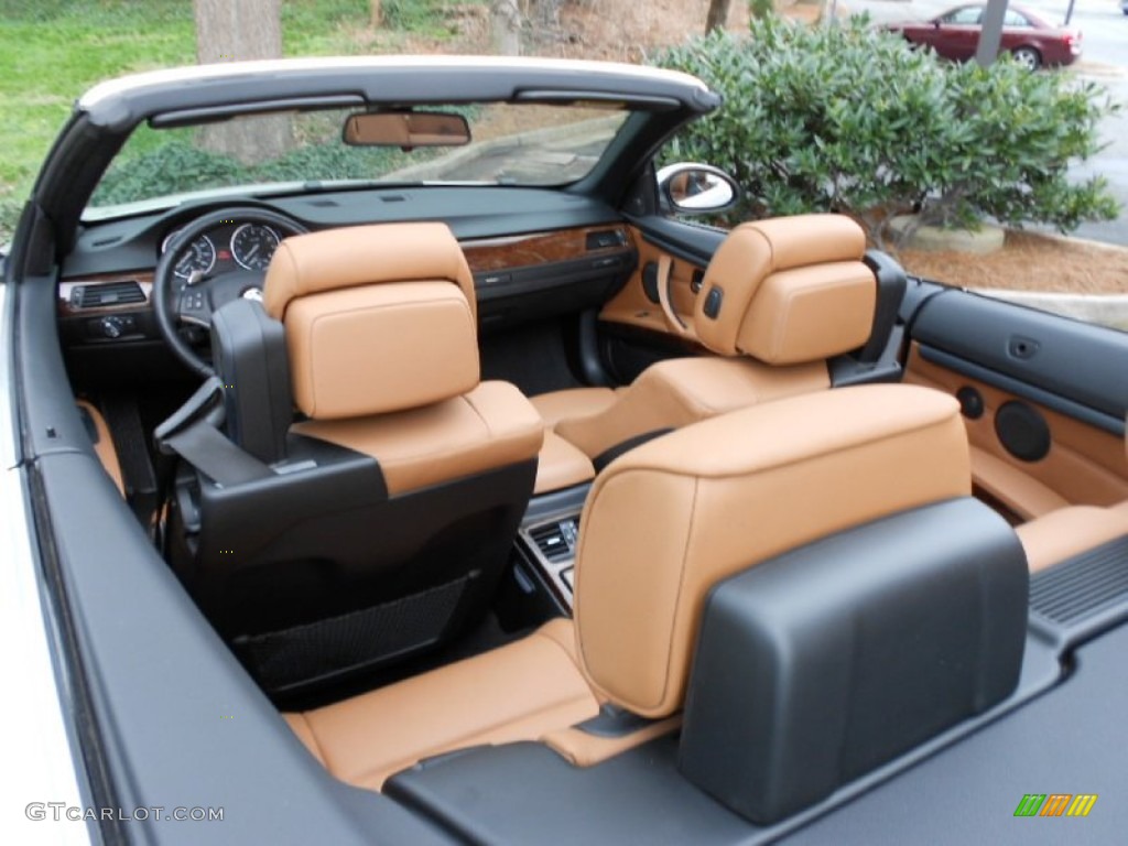 2009 3 Series 335i Convertible - Alpine White / Saddle Brown Dakota Leather photo #35