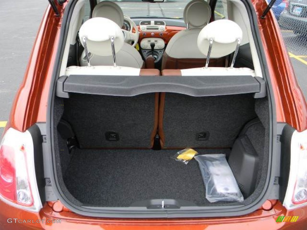 2012 Fiat 500 Lounge Trunk Photo #61720845