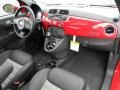 Sport Tessuto Nero/Nero (Black/Black) 2012 Fiat 500 Sport Dashboard