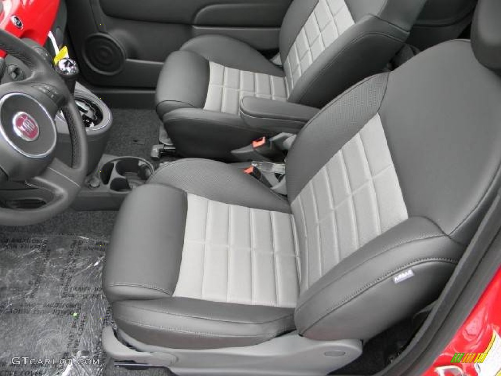 Sport Tessuto Nero/Nero (Black/Black) Interior 2012 Fiat 500 Sport Photo #61720941