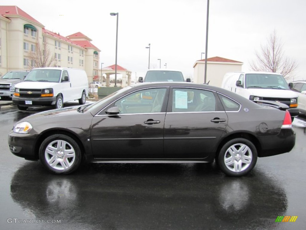 Mocha Bronze Metallic 2009 Chevrolet Impala LT Exterior Photo #61720995