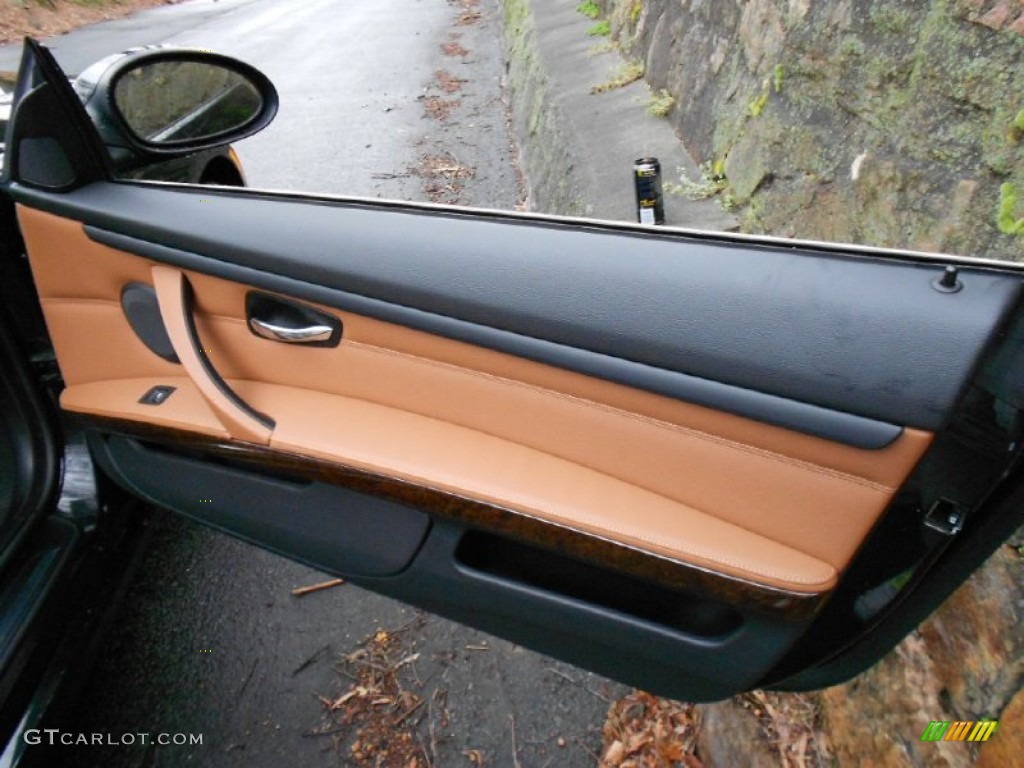 2009 3 Series 328i Convertible - Black Sapphire Metallic / Saddle Brown Dakota Leather photo #31