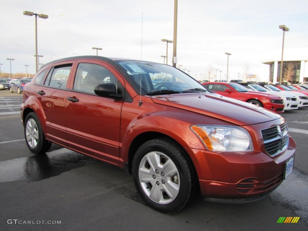 Sunburst Orange Pearl 2007 Dodge Caliber SXT Exterior Photo #61721247