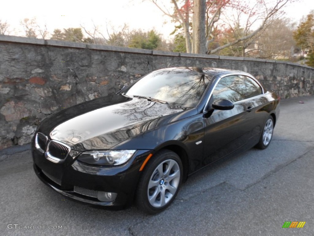 2009 3 Series 335i Convertible - Black Sapphire Metallic / Saddle Brown Dakota Leather photo #18