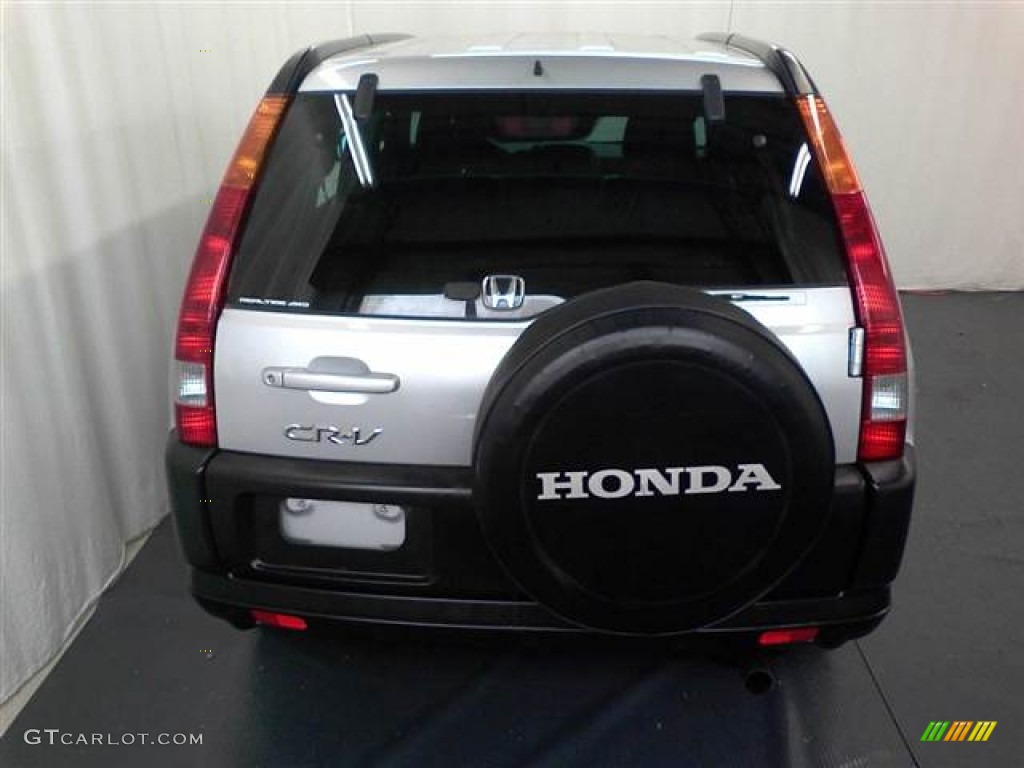 2002 CR-V EX 4WD - Satin Silver Metallic / Black photo #4