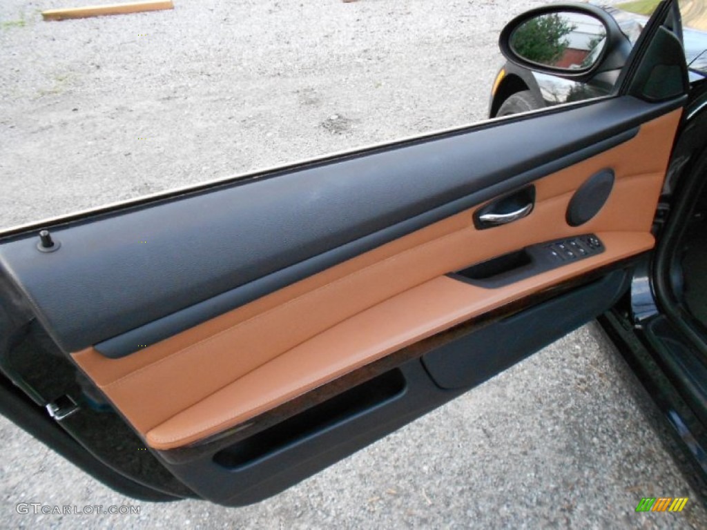 2009 3 Series 335i Convertible - Black Sapphire Metallic / Saddle Brown Dakota Leather photo #24