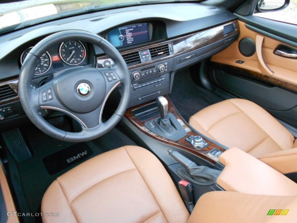 2009 3 Series 335i Convertible - Black Sapphire Metallic / Saddle Brown Dakota Leather photo #28