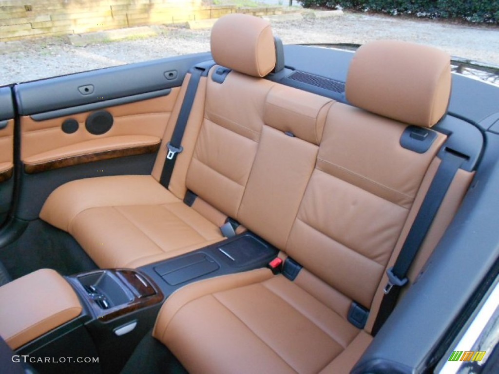 2009 3 Series 335i Convertible - Black Sapphire Metallic / Saddle Brown Dakota Leather photo #35