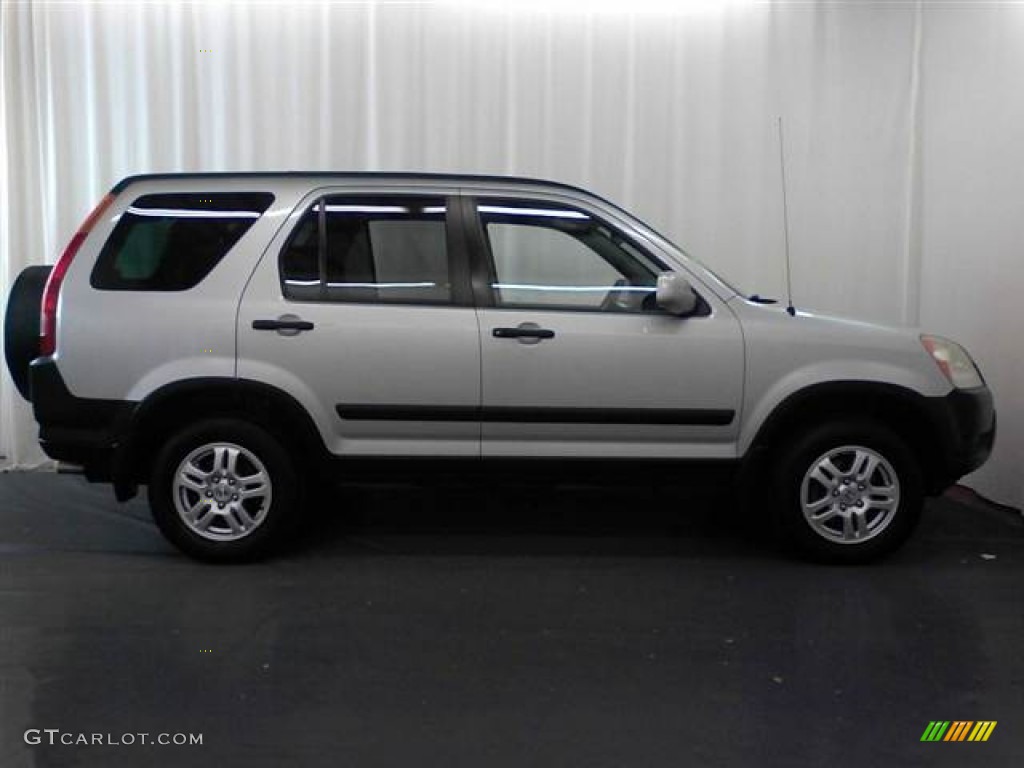 2002 CR-V EX 4WD - Satin Silver Metallic / Black photo #18