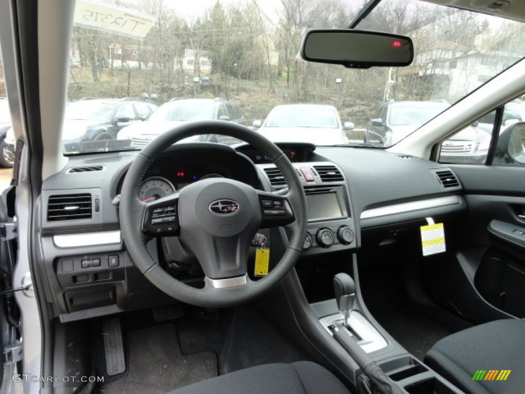 Black Interior 2012 Subaru Impreza 2.0i Premium 4 Door Photo #61721994