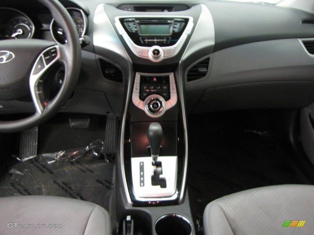 2011 Elantra GLS - Black / Black photo #14