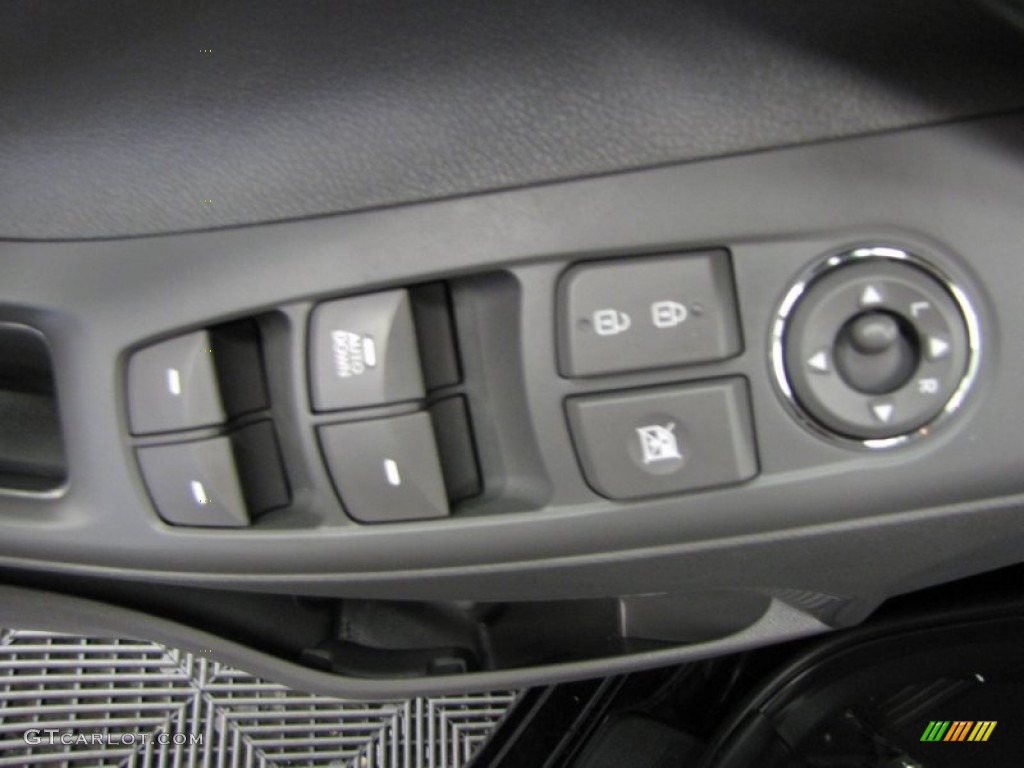 2011 Elantra GLS - Black / Black photo #20